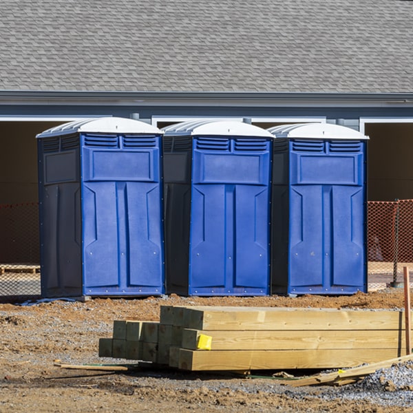 how do you ensure the portable restrooms are secure and safe from vandalism during an event in Navajo New Mexico